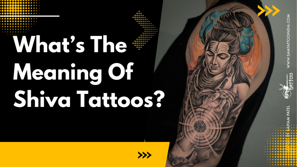 Shiva Tattoo By Mukesh Waghela The Best Tattoo Artist In Goa