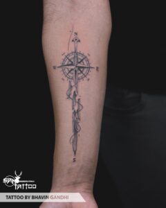 Compass Tattoo (6)
