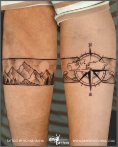 Travel Armband Tattoo