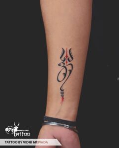 Trishul tattoo (14)