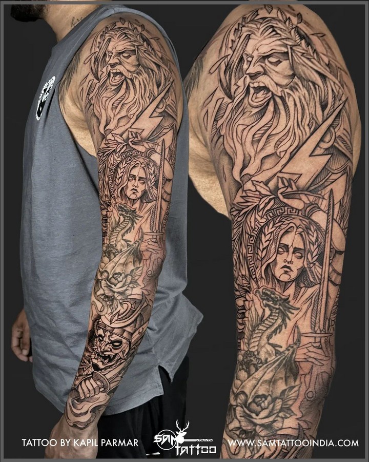 Top 100 Best Sleeve Tattoos for Men [2024 Inspiration Guide] | タトゥー