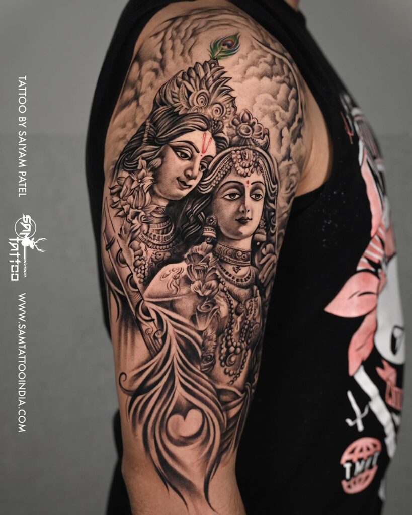 shree Krishna tattoo designs ideas HD video | new shree Krishna tattoo  ideas | tattoo designs video - YouTube