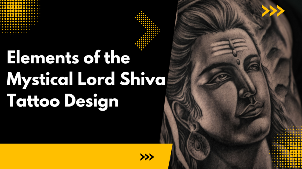 Elements of the Mystical Lord Shiva Tattoo Design