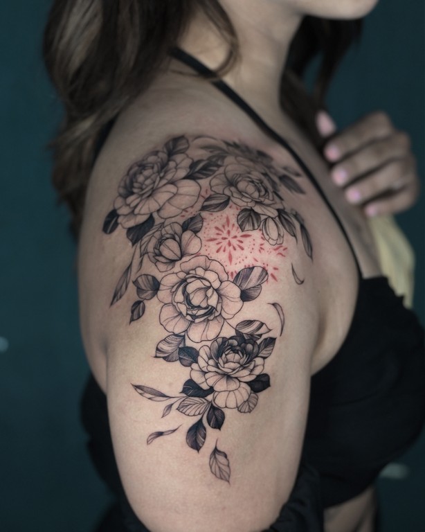 Flower tattoo